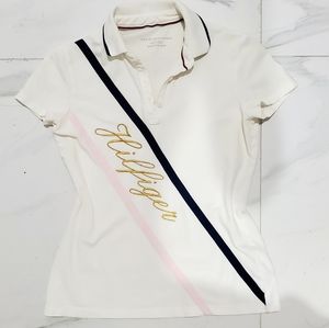 Tommy hilfiger gold polo